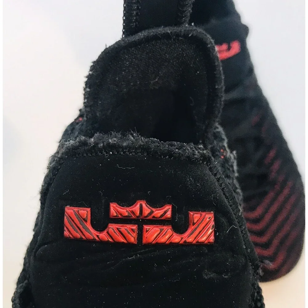 Nike LeBron 16 Fresh Bred 2018 Black/Red Youth 5.5Y AQ2465-002 Athletic Shoes